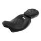 Low Profile 2-up Seat For Touring Road King Street Glide 2009-2023 Orange Stitch