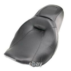 Low Profile Driver Passenger 2-Up Seat For Harley Road King Street Glide 2008+