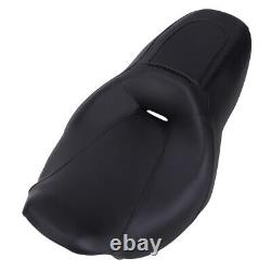 Low Profile Driver Passenger Seat Fit For Harley Road King Street Glide 2008-UP