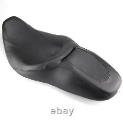 Low Profile Driver Passenger Seat Fits For Harley Road King Street Glide 2008-UP