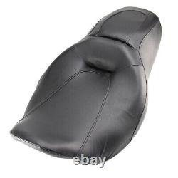 Low Profile Driver Passenger Seat Fits For Harley Road King Street Glide 2008-UP Low Profile Driver Passenger Seat Fits For Harley Road King Street Glide 2008-UP