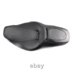 Low-Profile Driver Passenger Seat For Harley Touring Road King Street Glide 08+