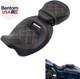 Low-profile Driver Passenger Two Up Seat Fit For Harley Cvo Road King Street Gli