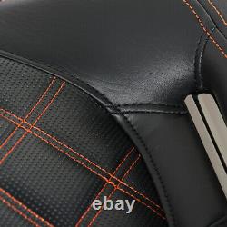 Low-Profile Pillion Passenger Driver Seat For Touring Road King Street Glide