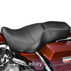 Low-Profile Seat 2-Up For Harley Road King FLHR 1997-2007 & Street Glide 2006 07