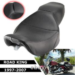 Low-Profile Seat For Harley 1997-2007 Road King FLHR&2006-2007 Street Glide FLHX