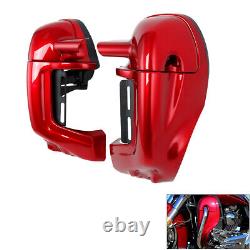 Lower Vented Leg Fairing Fit For Harley Touring Road King Street Glide 83-13 Red