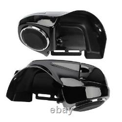 Lower Vented Leg Fairing For Harley Touring Road King Street 1989-2013 Black