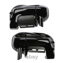 Lower Vented Leg Fairing For Harley Touring Road King Street 1989-2013 Black