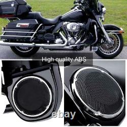 Lower Vented Leg Fairing Speaker Pods For Harley Touring Road King Street Glide