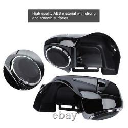 Lower Vented Leg Fairing Speaker Pods For Harley Touring Road King Street Glide