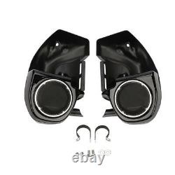 Lower Vented Leg Fairing Speaker Pods For Harley Touring Road King Street Glide