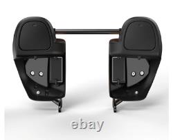 Lower Vented Leg Fairings For Harley Touring Road King Street Glide 14-23 NEW