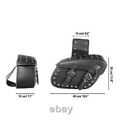 Luggage Box Pouch Side Saddle Bags For Harley Road King Street Glide Road Glide