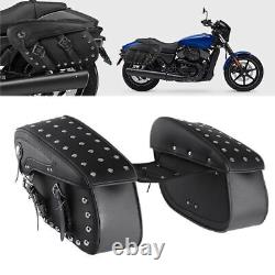 Luggage Box Pouch Side Saddle Bags For Harley Road King Street Glide Road Glide