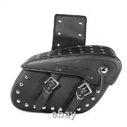 Luggage Box Pouch Side Saddle Bags For Harley Road King Street Glide Road Glide