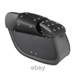 Luggage Box Pouch Side Saddle Bags For Harley Road King Street Glide Road Glide
