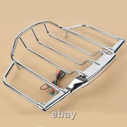 Luggage Rack LED Light for Harley Touring Road King Street 2014 2024 Chrome