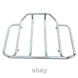 Luggage Rack Rail For Harley Touring Road King Street Glide Classic Special Chro