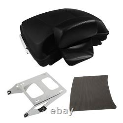 Luggage Trunk Pack Backrest Rack for Harley Road King Street Glide 2014 2025
