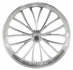 MANHATTAN FRONT WHEEL 21 x 3.5 HARLEY ELECTRA GLIDE ROAD KING STREET 2000-2007