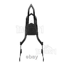 MOFUN Passenger Backrest Sissy Bar For 09-23 Harley Street Road Glide Road King