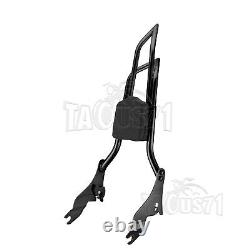 MOFUN Passenger Backrest Sissy Bar For 09-23 Harley Street Road Glide Road King