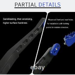 MX Floorboards Foot boards For Harley Touring Road King Street Glide Extra 14-UP