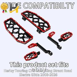 MX Floorboards Footboards for Harley Touring Road King Street Glide 2008-2026 US