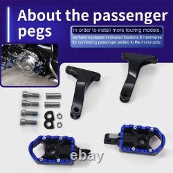 MX PB Racing Floorboards For Harley Touring Road King Street glide CVO 2014-2025