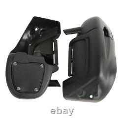 Matte Black Leg Fairings Crash Bar for Road King Street Glide 2009-2013