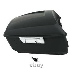 Matte King Pack Trunk Pad 2 Up Rack Fit For Harley Tour Pak Road King 2014-2022