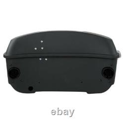Matte King Trunk Pad Speakers Fit For Harley Road King Street Glide 2014-2026