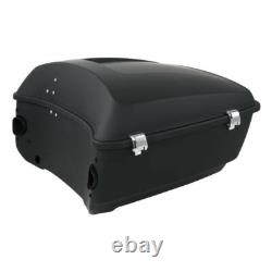 Matte King Trunk Pad Speakers Fit For Harley Road King Street Glide 2014-2026