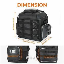 Motorcycle Luggage Bag Travel Saddlebag For Touring Road King Street Glide