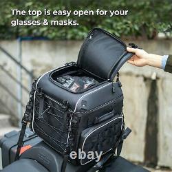 Motorcycle Luggage Bag Travel Saddlebag For Touring Road King Street Glide