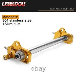 Motorcycle Rear Axle Adjuster Kit For Harley Street Glide FLHX Road King 2009-25