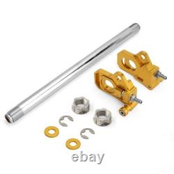 Motorcycle Rear Axle Adjuster Kit For Harley Street Glide FLHX Road King 2009-25