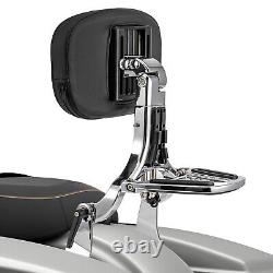 Multi-Purpose Backrest Sissy Bar Fit For Harley Road King Street Glide 2014-2024