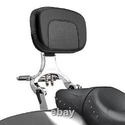 Multi-Purpose Backrest Sissy Bar Fit For Harley Road King Street Glide 2014-2024