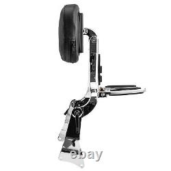 Multi-Purpose Backrest Sissy Bar Fit For Harley Road King Street Glide 2014-2024