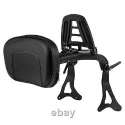 Multi-Purpose Backrest Sissy Bar For Harley CVO Road King Street Glide 2014-2024