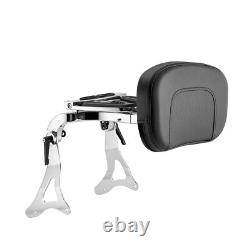 Multi-Purpose Backrest Sissy Bar For Harley Road King Street Road Glide 14-24