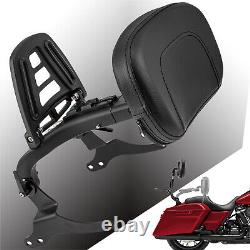 Multi-Purpose Backrest Sissy bar For Harley Touring Road King Street Road Glide