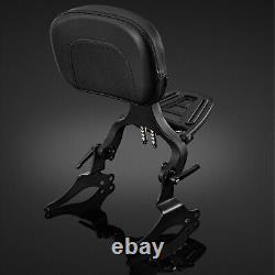 Multi-Purpose Backrest Sissy bar For Harley Touring Road King Street Road Glide