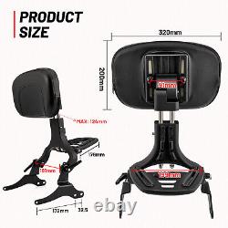 Multi-Purpose Backrest Sissy bar For Harley Touring Road King Street Road Glide