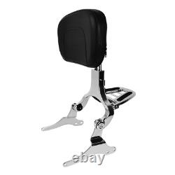 Multi-Purpose Sissy Bar Backrest For 97-08 Harley Touring Street Road King Glide