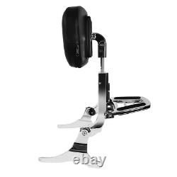 Multi-Purpose Sissy Bar Backrest For 97-08 Harley Touring Street Road King Glide