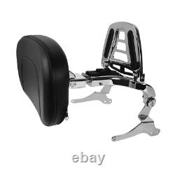 Multi-Purpose Sissy Bar Backrest For 97-08 Harley Touring Street Road King Glide