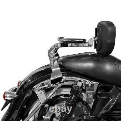 Multi-Purpose Sissy Bar Backrest For Harley Touring Road King Street Glide 09-13